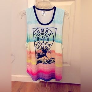 Zumba unisex tank top